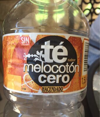 Foto de Té melocotón cero