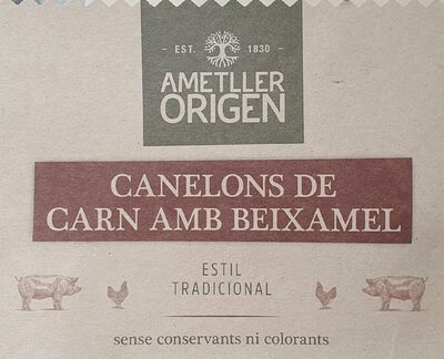 Foto de Canelons de Carn amb Beixamel