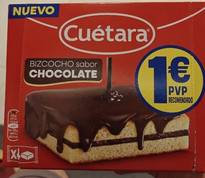 Foto de bizcocho sabor chocolate