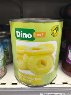 Foto de Rodajas de Piña en su jugo