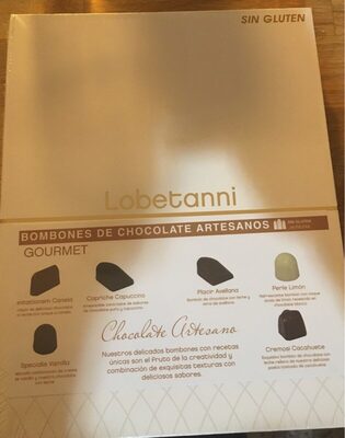 Foto de chocolate lobetanni sin gluten