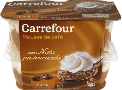 Foto de Mousse de café y nata