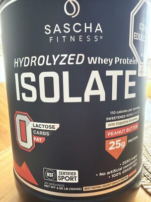 Foto de Hydrolyzed Whey Protein ISOLATE Peanut Butter