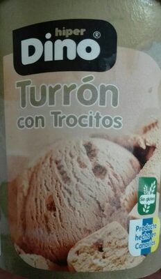 Foto de Helado de turrón con trocitos