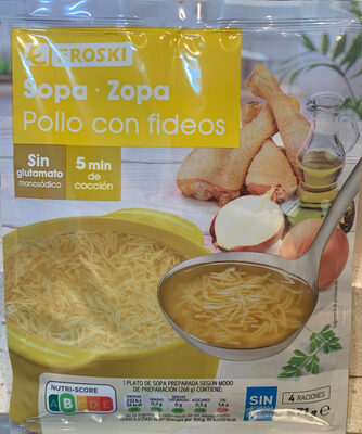 Foto de Sopa pollo con fideos