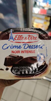 Foto de Elle & vire creme dessert chocolat noir intense