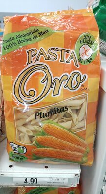 Foto de pasta oro plumita s/gluten 500g