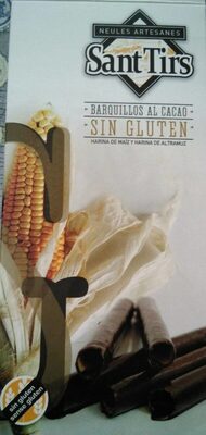 Foto de Barquillos al cacao són gluten