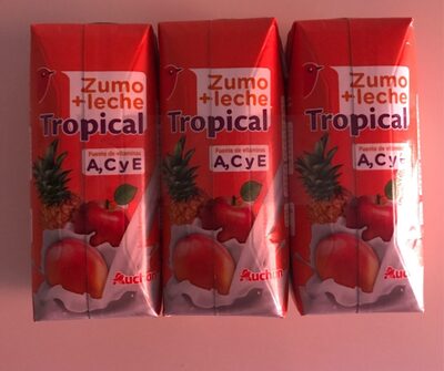 Foto de Zumo + Leche Tropical