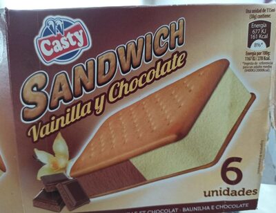 Foto de Sándwich vainilla y chocolate