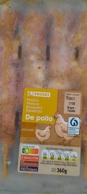 Foto de Brocheta de pollo