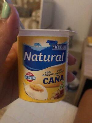 Foto de Yogur natural con azucar de caña