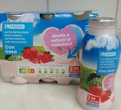 Foto de Eroski reducción colesterol (fresa)