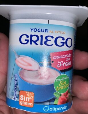 Foto de Yogur Griego Fresa