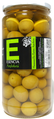 Foto de Aceitunas verdes enteras "Esencia Andalusí" Variedad Manzanilla