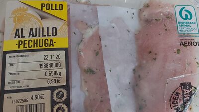 Foto de Pechuga al ajillo