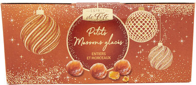 Foto de Esprit de Fête Petits Marrons glacés ENTIERS ET MORCEAUX