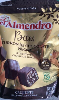 Foto de Bites turron de chocolate negro