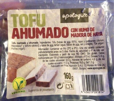 Foto de Tofu ahumafo con humo de madera de haya
