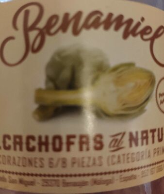 Foto de Alcachofas al natural