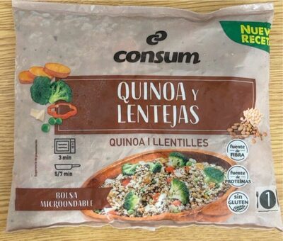 Foto de Salteado de quinoa y lentejas