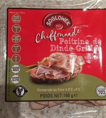 Foto de Chiffonnade Poitrine Dinde Grillée