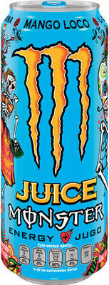 Foto de Mango loco bebida energética con taurina y ginseng