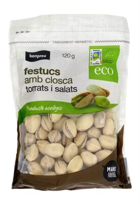 Foto de Pistachos con Cáscara, Tostados y Salados