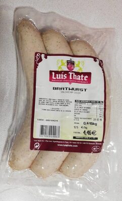 Foto de Bratwurst salchicha cocida