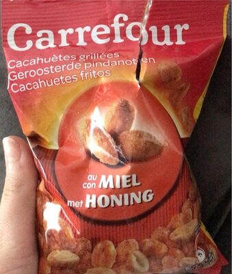 Foto de cacahuètes grillées au miel