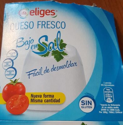 Foto de Queso Fresco bajo en sal
