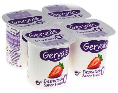 Foto de Yogur desnatado 0% fresa