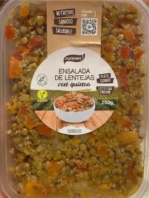 Foto de Ensalada de lentejas con quinoa