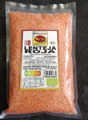 Foto de Lentejas Rojas