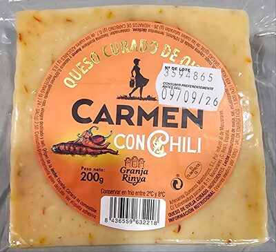 Foto de Queso curado de oveja con chili