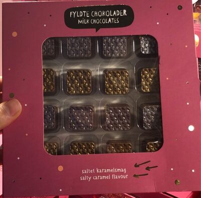 Foto de Milk chocolates salty caramel flavour