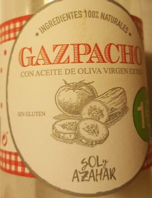 Foto de Gazpacho con aceite de oliva virgen extra