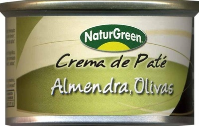 Foto de Crema de paté almendra, olivas