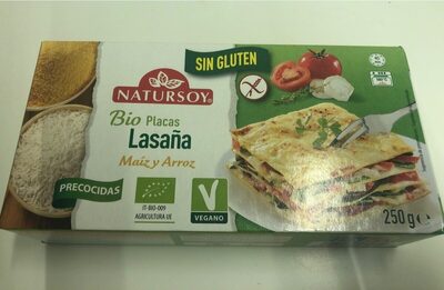 Foto de Bio placas de lasaña de maiz y arroz