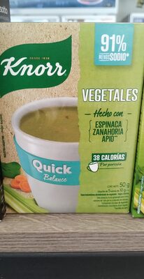 Foto de Sopa Knorr Quik Vegetales