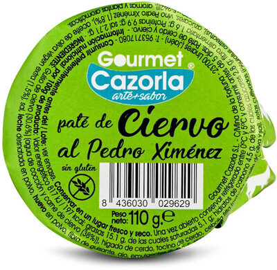 Foto de Paté de ciervo al Pedro Ximénez