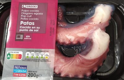 Foto de Pulpo cocido patas