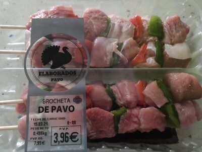Foto de Brocheta de pavo
