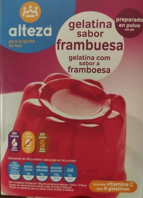Foto de Gelatina sabor frambuesa