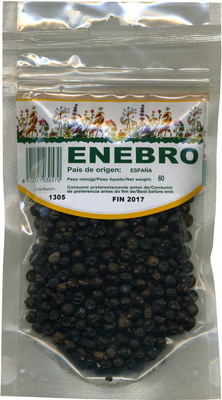 Foto de Bayas de enebro secas