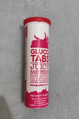 Foto de Juicy Raspberry Fast Acting Glucose Chews