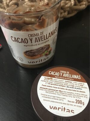 Foto de Crema de Cacao y Avellanas