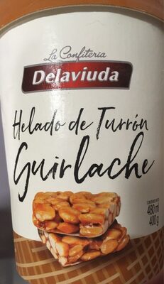 Foto de Helado de turron guirlache