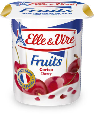 Foto de Elle & vire desserts lactes fruits cerise
