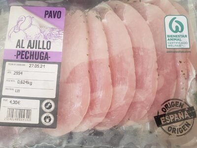 Foto de Pavo al ajillo